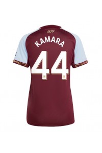 Aston Villa Boubacar Kamara #44 Jalkapallovaatteet Naisten Kotipaita 2025-26 Lyhythihainen